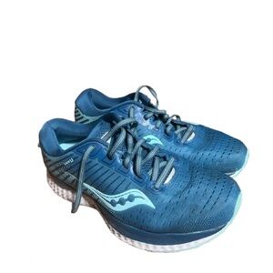 Saucony Womens Guide S10549-25 Blue Running Shoes Sneakers Size 10W